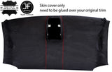 RED STITCH ROOF HEADLINING LUXE SUEDE COVER FITS VW T6 MULTIVAN 2016-2019 JF1