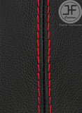 RED STITCHING ARMREST LID REAL LEATHER COVER FITS FORD FOCUS MK4 2018-2020