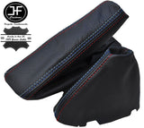 FOR BMW X5 E53 1999-2007 AUTO AUTOMATIC GEAR HANDBRAKE SET TRI STITCH CUSTOM NEW