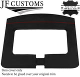 RED STITCH ROOF HEADLINING LUXE SUEDE COVER FOR TOYOTA MR2 MK1 84-90 JF1