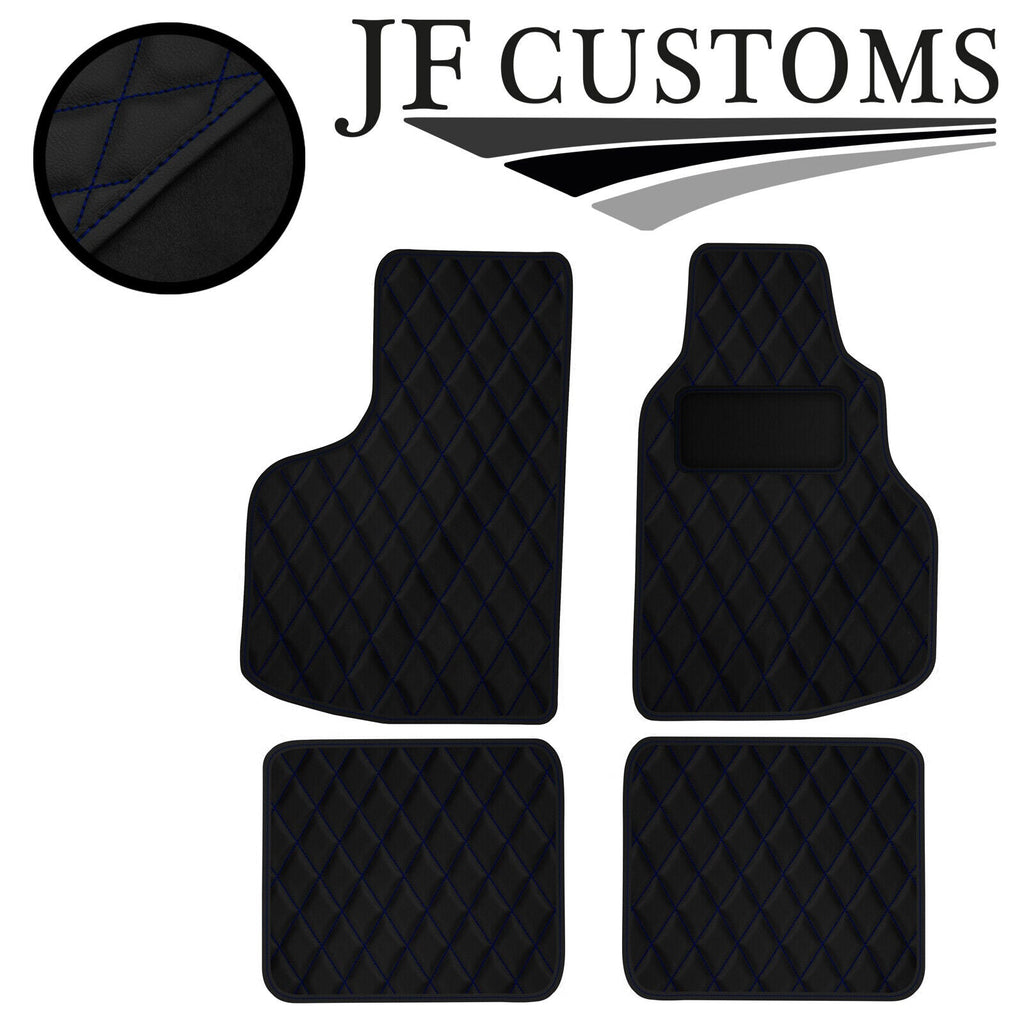 D BLUE DIAMOND VINYL 4XTAILORED FLOOR CARPET FOR VW GOLF MK1 CONVERTIBLE JF1