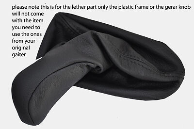 black stitch FITS MERCEDES C CLASS W203 GEAR KNOB GAITER ONLY 2000-2003