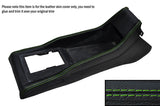 GREEN STITCHING CENTRE CONSOLE SKIN COVER FITS VW POLO MK2 2 II 86C 81-94
