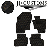 CREAM DIAMOND VINYL 4XTAILORED FLOOR CARPET FOR MITSUBISHI OUTLANDER 12-21 JF1