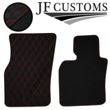 RED DIAMOND VINYL 4X TAILORED FLOOR CARPETS FOR MERCEDES C CLASS W202 93-00 JF1