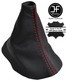 RED STITCH GENUINE LEATHER MANUAL GEAR GAITER FOR AUDI A4 B5 1995-1999