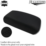 FITS VOLVO S70 V70 850 C70  ARM REST COVER  BLACK STITCH CUSTOM NEW MADE IN UK