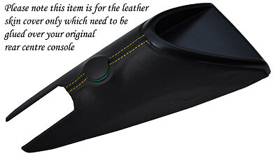 YELLOW STITCH FITS LOTUS EXIGE ELISE MK2 03-09 CENTRE CONSOLE REAR SECTION COVER