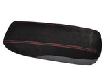 FITS HONDA CIVIC & TYPE R S 06-11 SUEDE ARMREST COVER red