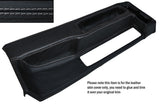 GREY STITCHING CENTRE CONSOLE LEATHER SKIN COVER FITS BMW 3 SERIES E30 84-91