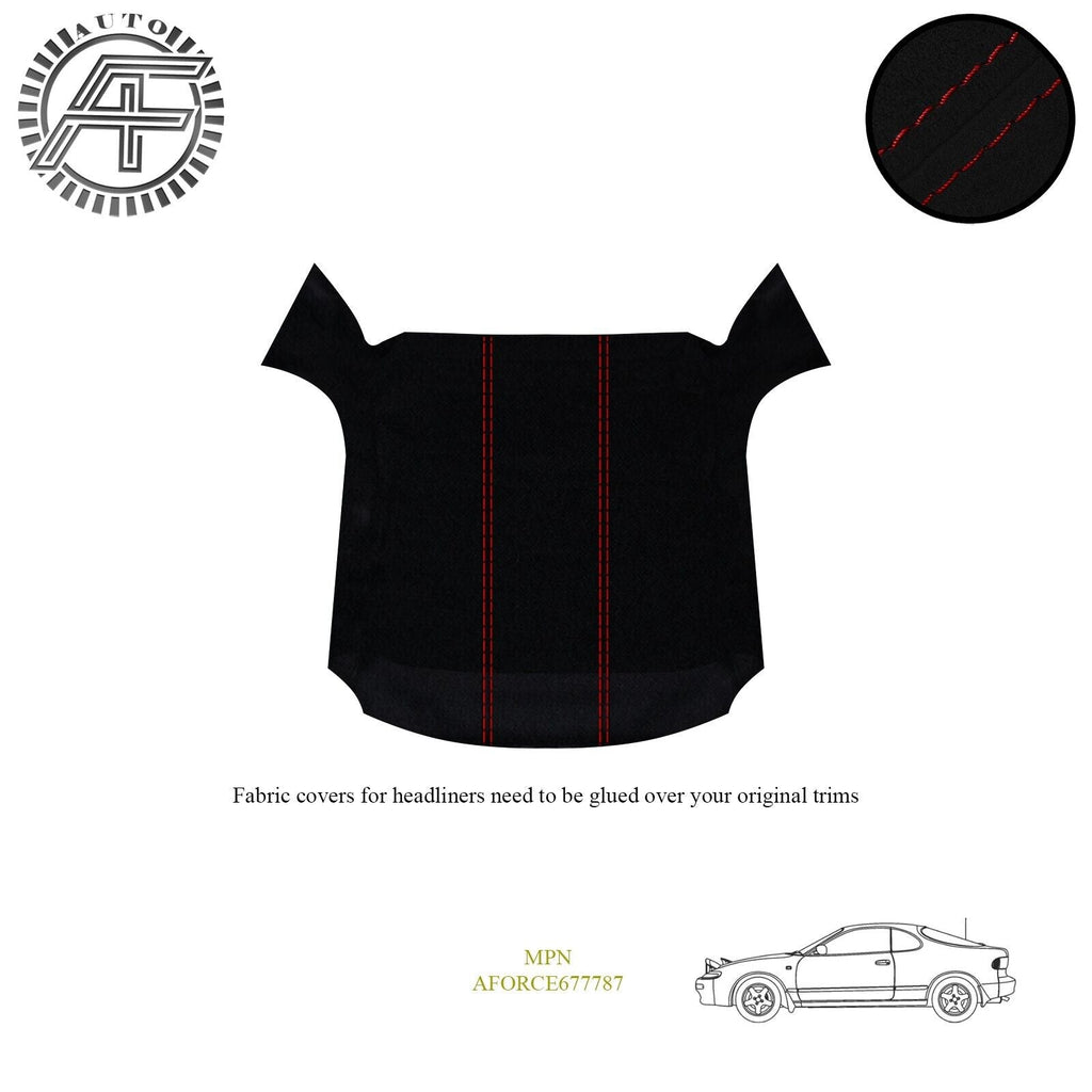 LUXE SUEDE CUSTOM HEADLINER COVER FOR TOYOTA CELICA MK5 2 DOOR COUPE 1989-1993