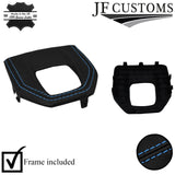 L BLUE STITCH AUTO GEAR SURROUND COVER+FRAME FOR ALFA ROMEO GIULIA 952 16-19
