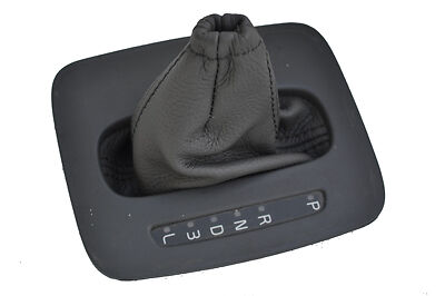 FITS VOLVO V40 S40 black stitch AUTOMATIC LEATHER GAITER GAITER CUSTOM NEW