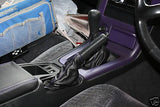 FITS NISSAN SKYLINE R33 PURPLE ST GEAR HANDBRAKE + ARMREST CUSTOM NEW MADE IN UK