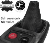 BLACK STITCHING CARBON FIBER VINYL MANUAL GEAR GAITER FITS HONDA S2000 99-09