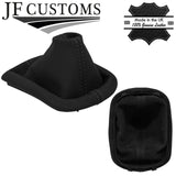 ANTHRACITE STITCH LEATHER GEAR +PLASTIC FRAME FITS VW PASSAT B5 FL 2001-2005