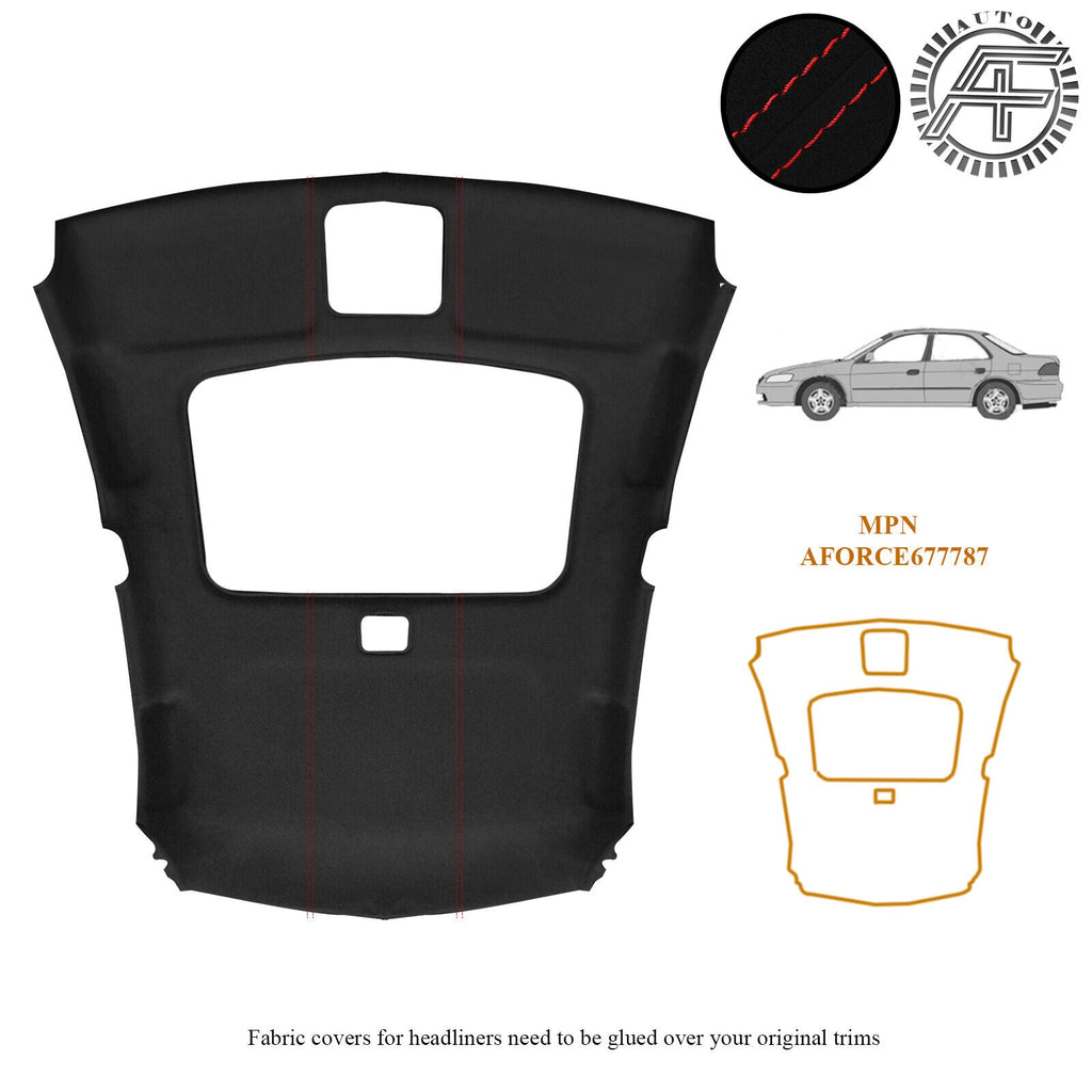 LUXE SUEDE HEADLINER WITH SUNROOF FITS HONDA ACCORD 99-02 SEDAN CUSTOM NEW
