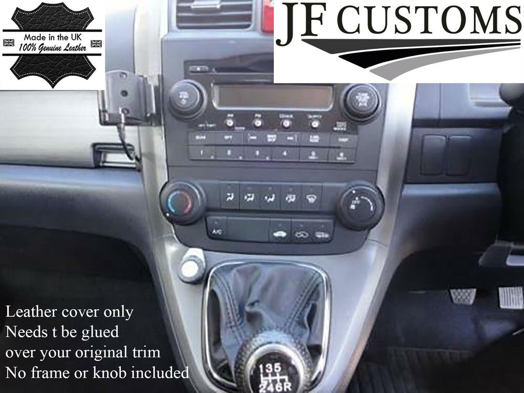 FITS HONDA CR-V CRV 06+ LEATHER GEAR STICK GAITER BOOT COVER CUSTOM NEW