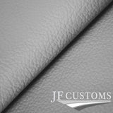 WHITE LEATHER GEAR SURROUND COVER + PLASTIC FRAME FITS JEEP RENEGADE 14-19