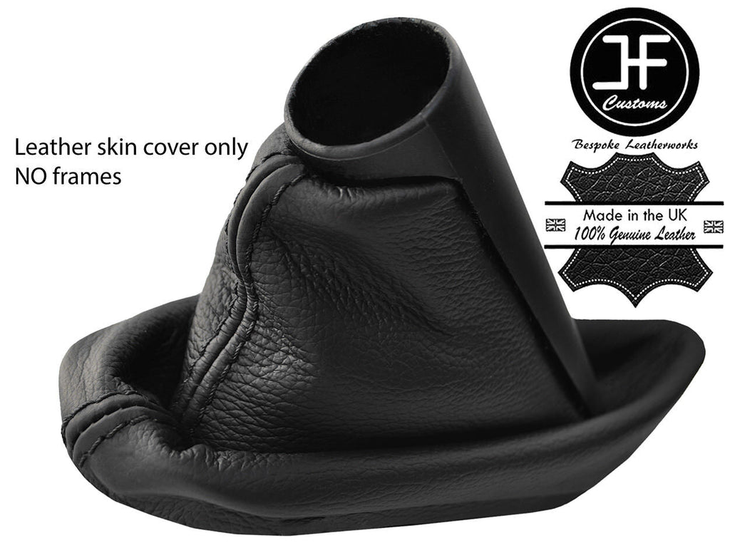 BLACK STITCH TOP GRAIN LTHR HANDBRAKE GAITER FOR BMW MINI COOPER F55 F56 14-17