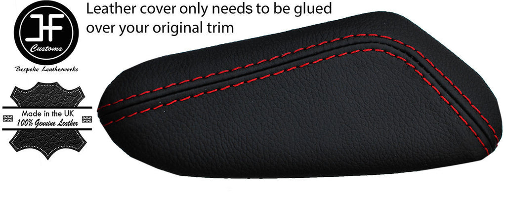 RED  STITCH CENTER CONSOLE SIDE TRIM LEATHER COVERS FITS BMW F20 F21 10-16