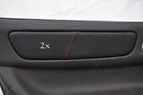 red stitch FITS MITSUBISHI GTO 3000GT 2X LEATHER DOOR TRIM INSERT COVERS ONLY