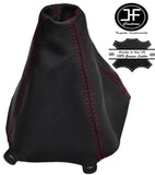 RED STITCHING REAL LEATHER MANUAL GEAR GAITER FOR AUDI A4 B5 2000 CUSTOM NEW