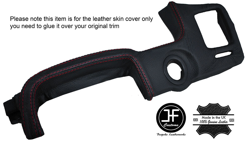 RED STITCH DASH STEERING TRIM LEATHER COVER FITS TOYOTA MR2 MK2 1989-2000