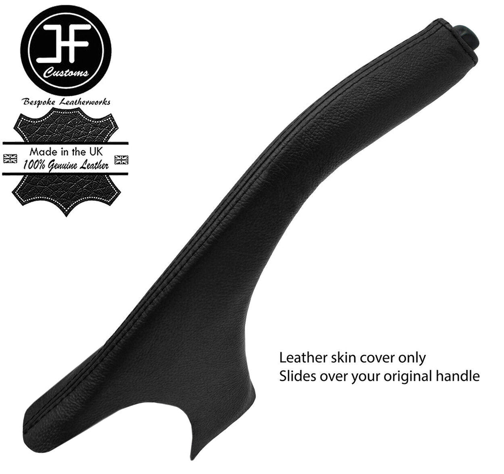 BLACK REAL LEATHER HANDBRAKE GAITER COVER FITS JEEP GRAND CHEROKEE 1999-2005