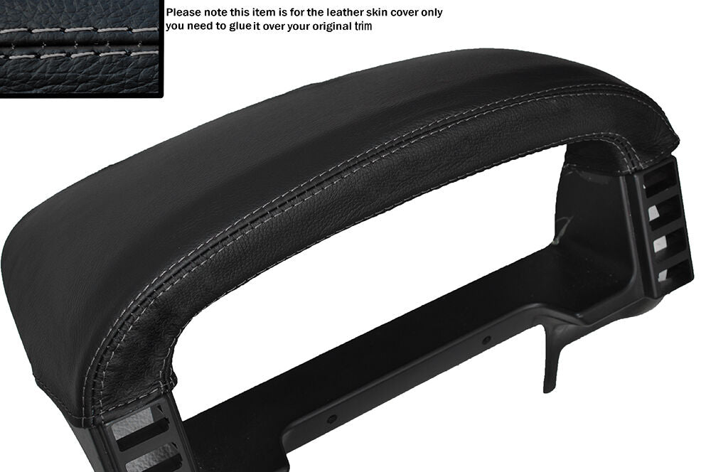 GREY STITCH SPEEDO BINNACLE LEATHER SKIN COVER FITS LAND ROVER DISCOVERY 96-04