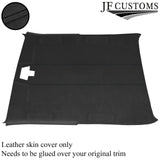 BLACK STITCH LUXE SUEDE D GREY HEADLINER COVER FITS FORD SIERRA COSWORTH 3 DR