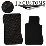 CREAM DIAMOND VINYL 4XTAILORED FLOOR CARPETS FOR MERCEDES E CLASS W210 96-02 JF1