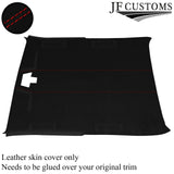 RED STITCH LUXE SUEDE HEADLINER COVER FITS FORD SIERRA COSWORTH 3 DR CUSTOM NEW