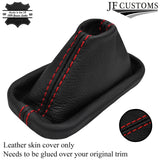 FITS BMW E38 AUTO 7 SERIES GEAR GAITER LEATHER SHIFT BOOT RED STITCH CUSTOM NEW