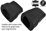 BLACK STITCH STEERING SHROUD COLUMN LEATHER COVER FOR LEXUS IS200 IS300 98-05