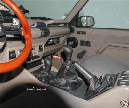 FITS LAND ROVER DISCOVERY GAITERS ORANGE ST 200 300 TDI TD5 CUSTOM NEW