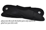 BLACK STITCH FITS LOTUS ELISE EXIGE S1 1996-2001 2X DOOR CARD PERFORATED COVERS