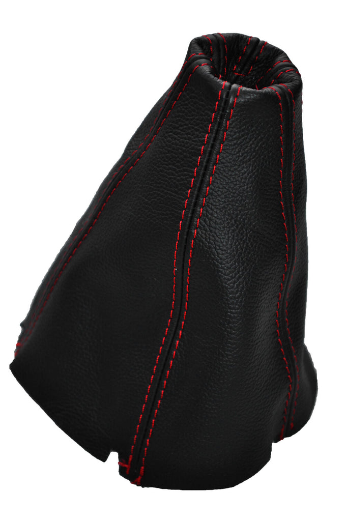 RED STITCH LEATHER MANUAL GEAR BOOT FITS FORD BA FLACON XR6 2002-2007 CUSTOM NEW