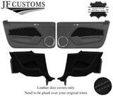 GREY STITCH 4X FRONT DOOR TRIM+ARMREST+REAR DOOR COVERS FOR FORD MUSTANG 10-14