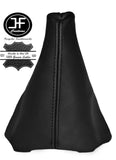 BLACK REAL LEATHER MANUAL GEAR GAITER FITS CITROEN C2 C3 2003-2009 CUSTOM NEW