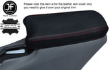 RED STITCHING LEATHER ARMREST COVER FITS HONDA INSIGHT 2009-2013 CUSTOM NEW