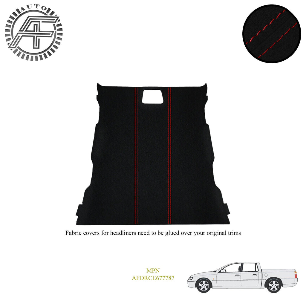 LUXE SUEDE HEADLINER COVER FITS HOLDEN CREWMAN VY VZ UTILITY 2003-2007