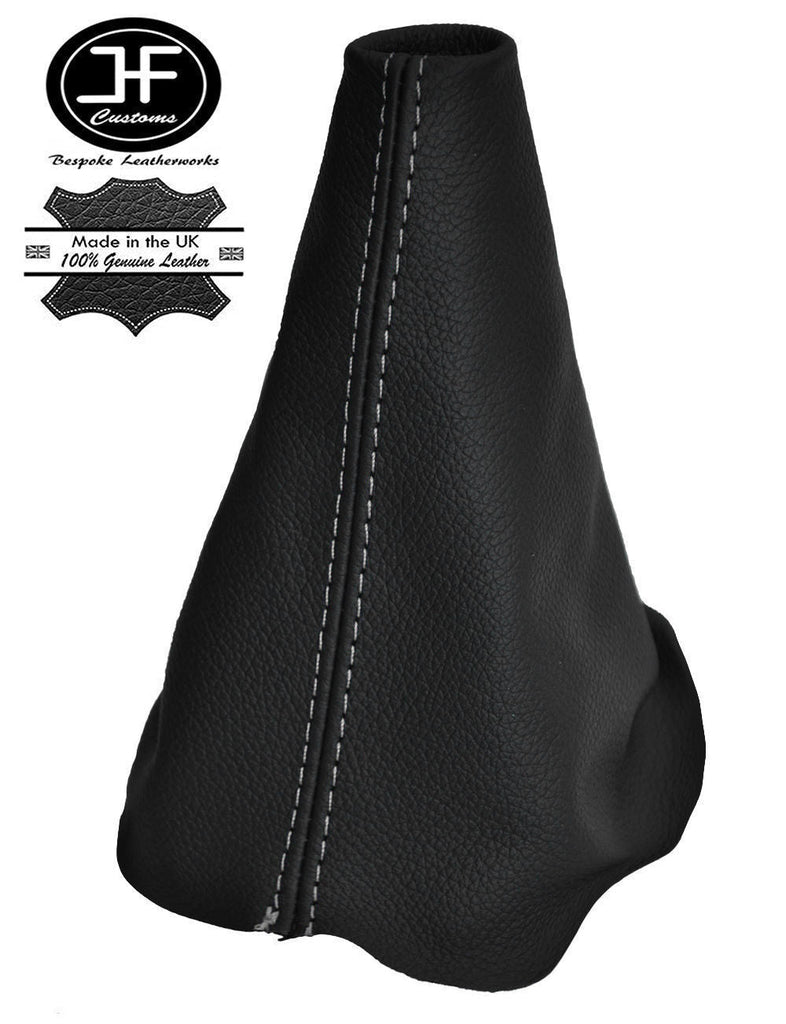 GREY STITCH MANUAL LEATHER GEAR STICK GAITER FITS CITROEN BERLINGO II 08-16