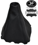 BLACK STITCH REAL LEATHER MANUAL GEAR GAITER FITS FITS AUDI 80 90 B3 B4 84-96