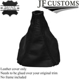 BLACK LEATHER HI-LOW TRANSFER BOOT GAITER FITS TOYOTA HILUX 2006-2011 CUSTOM NEW