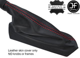 RED STITCHING TOP GRAIN LEATHER HANDBRAKE GAITER FOR CORVETTE C6 2005-2013