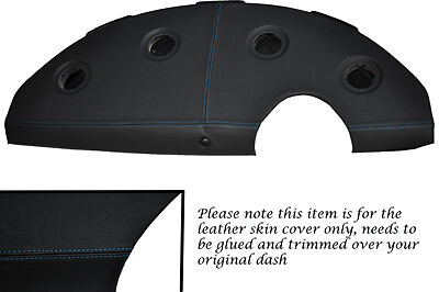 BLUE STITCH FITS VAUXHALL OPEL VX220 VX 220 00-05 DASH DASHBOARD LEATHER COVER