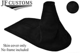 BLACK STITCH SUEDE GEAR GAITER FITS PORSCHE BOXSTER CARRERA 911 996 986 97-04