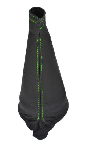 FITS austin 7 seven RUBY GEARLEATHER GAITER green stitch CUSTOM NEW MADE IN UK