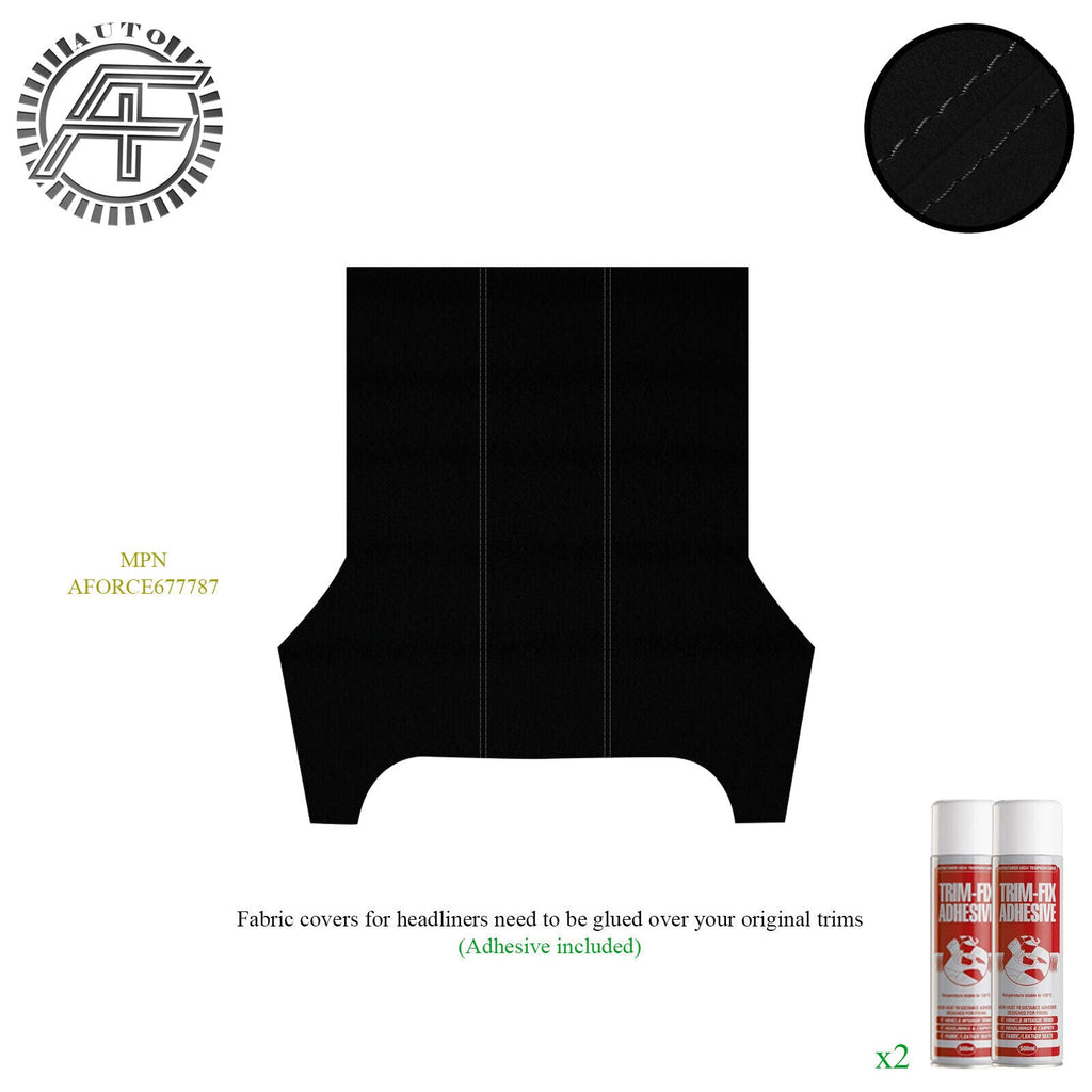 LUXE SUEDE HEADLINER COVER FITS FORD MUSTANG 1ST GENERATION 1965-1968 CUSTOM NEW